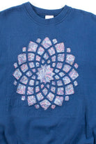 Vintage Cutout Mandala Sweatshirt