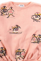 Vintage Penguin Skiers Sweatshirt