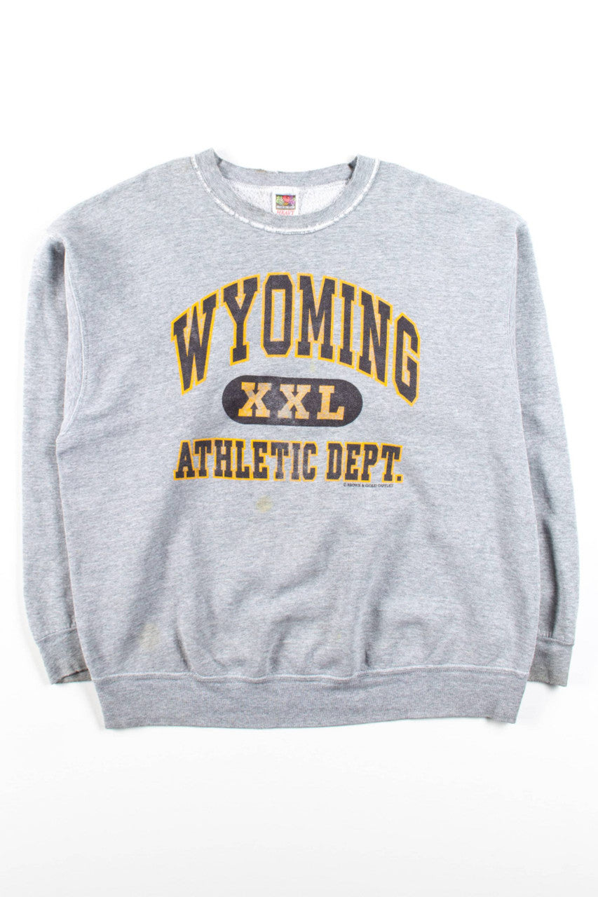 Vintage Wyoming Athletic Dept. Sweatshirt