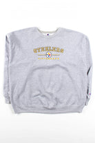 Vintage Gray Pittsburgh Steelers Sweatshirt