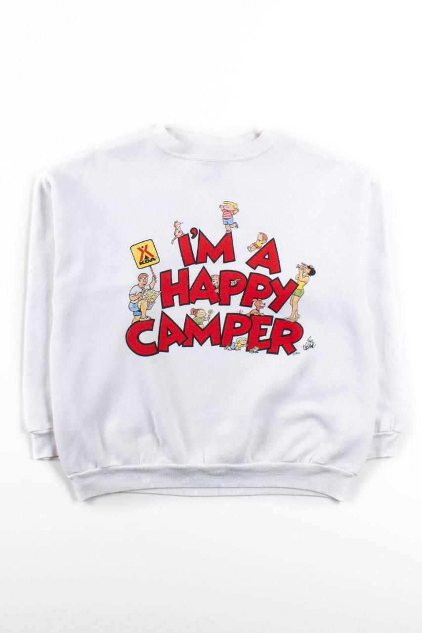 Vintage Happy Camper KOA Sweatshirt