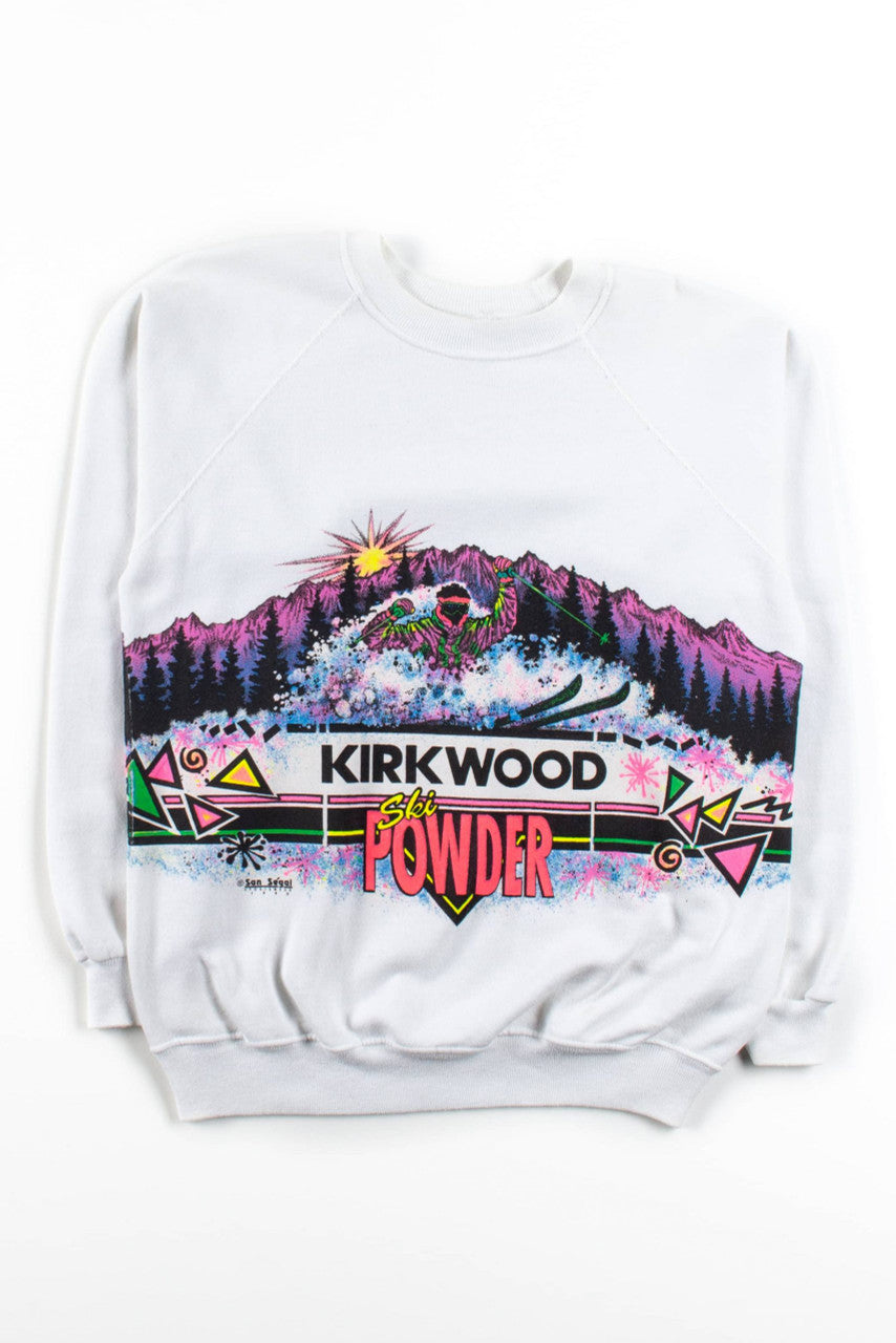 Vintage Kirkwood Ski Powder Sweatshirt (1990)