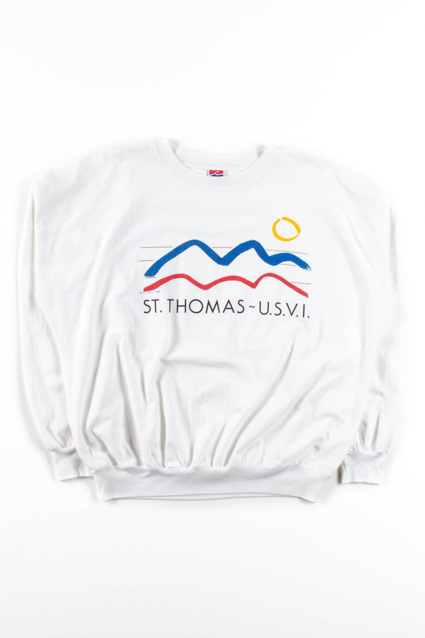 Vintage St. Thomas U.S.V.I. Lightweight Sweatshirt (1987)