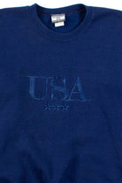 Vintage Embroidered USA Sweatshirt