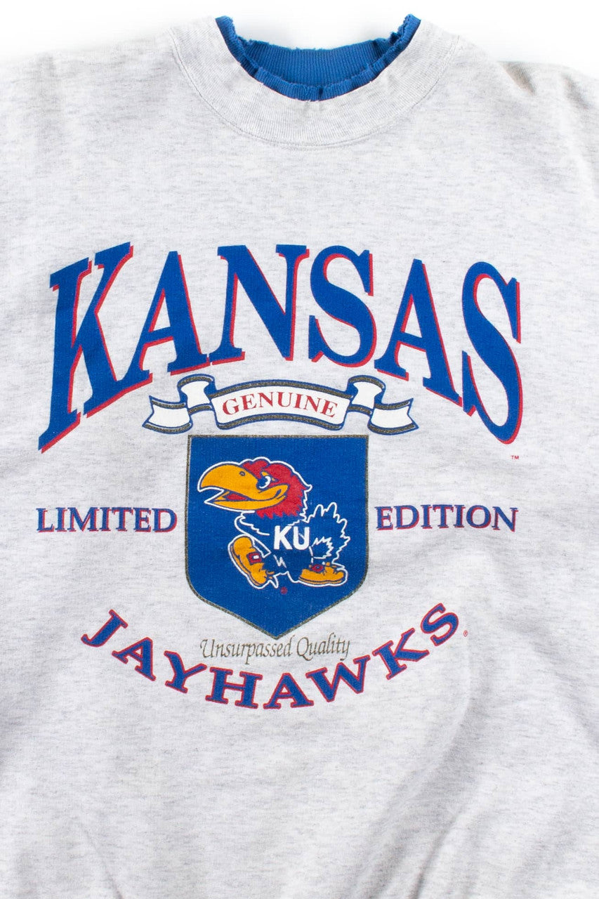 Vintage Kansas University Jayhawks Sweatshirt