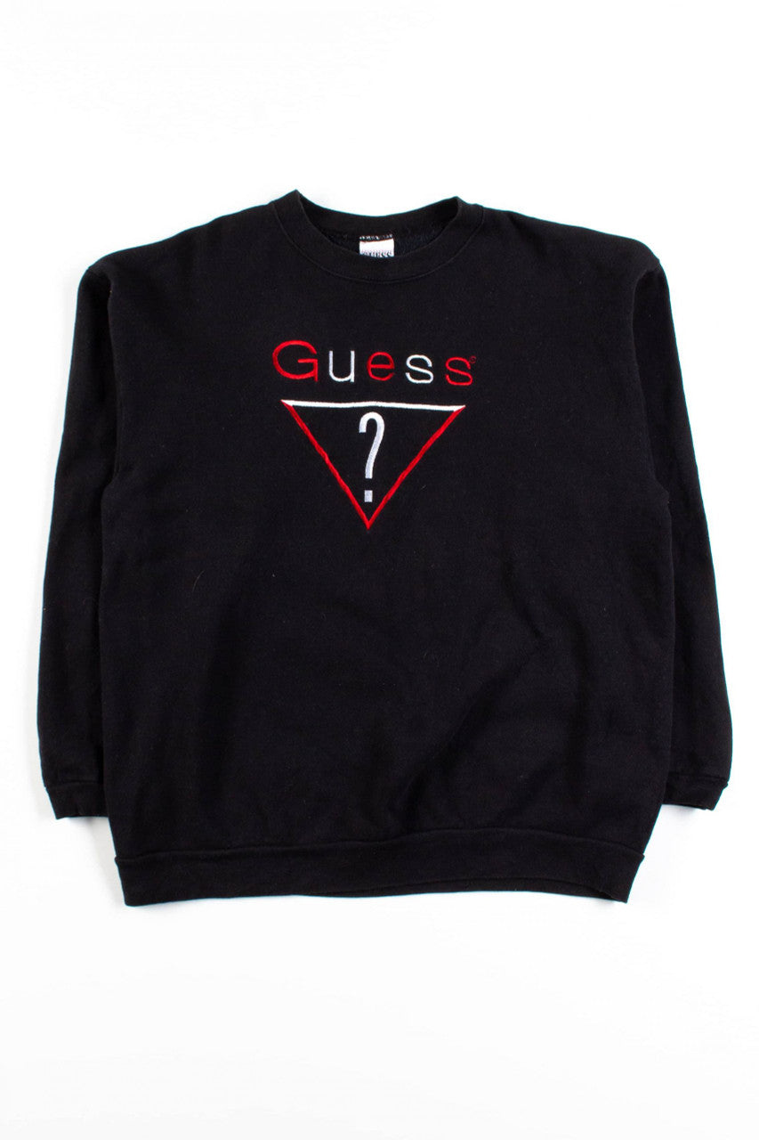 Vintage Embroidered Guess Sweatshirt