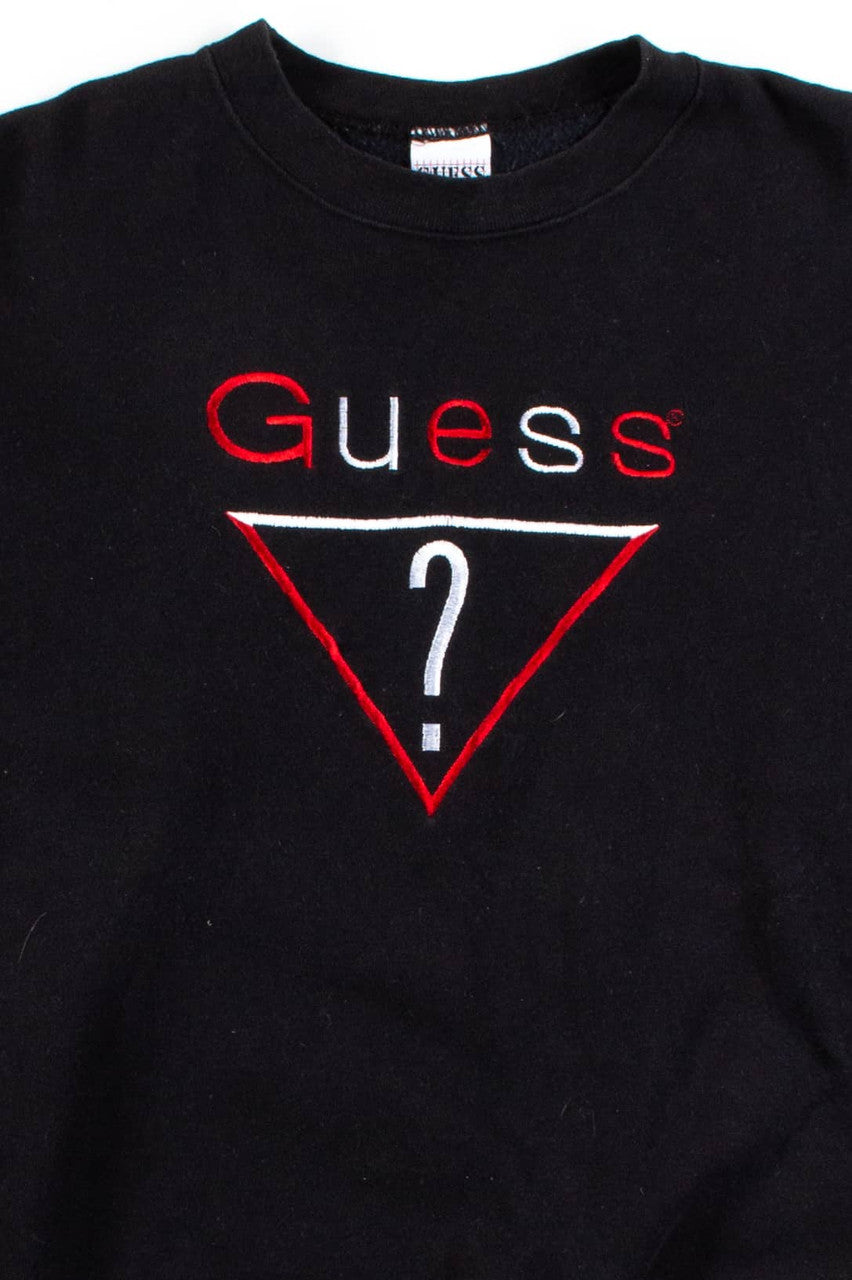 Vintage Embroidered Guess Sweatshirt