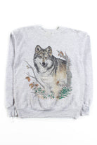 Vintage Smiling Wolf Sweatshirt