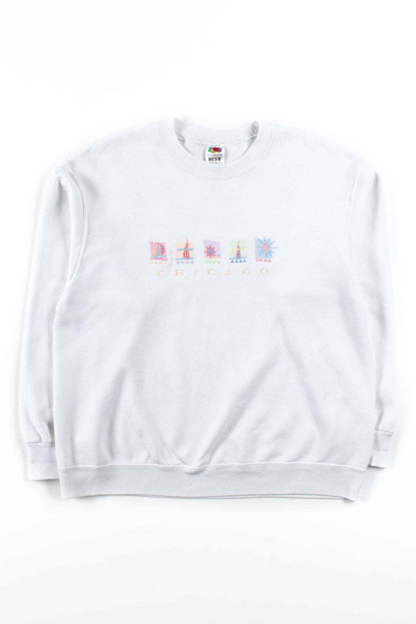 Vintage Pastel Chicago Sweatshirt