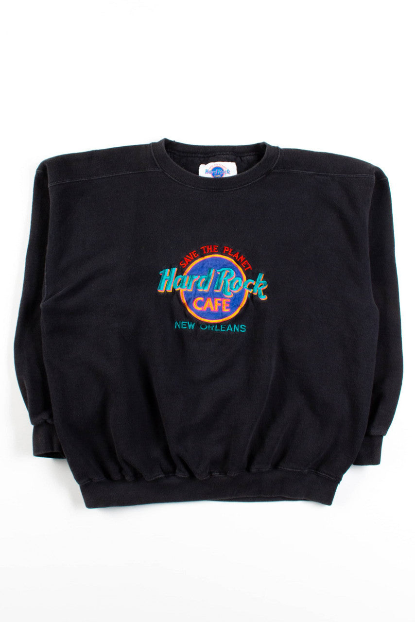 Vintage Hard Rock Save The Planet New Orleans Sweatshirt