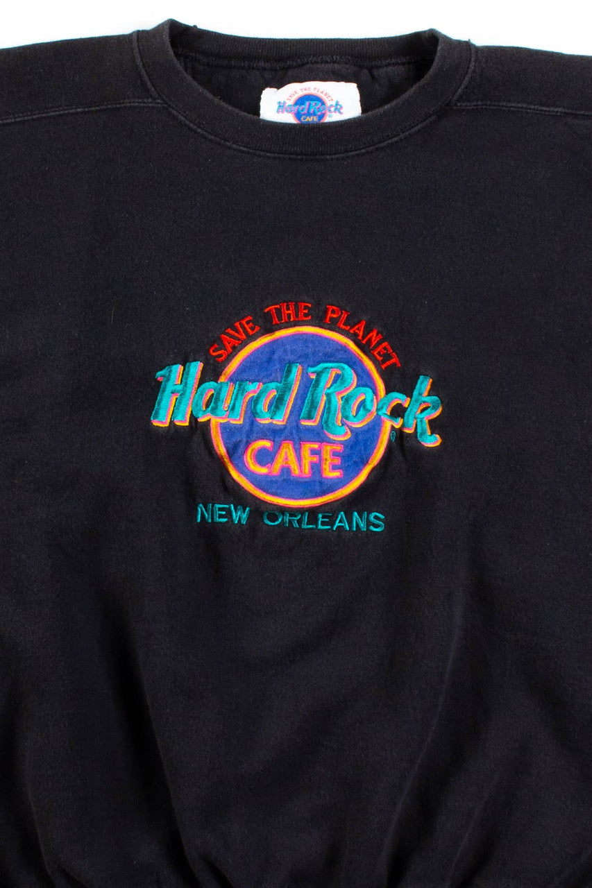 Vintage Hard Rock Save The Planet New Orleans Sweatshirt