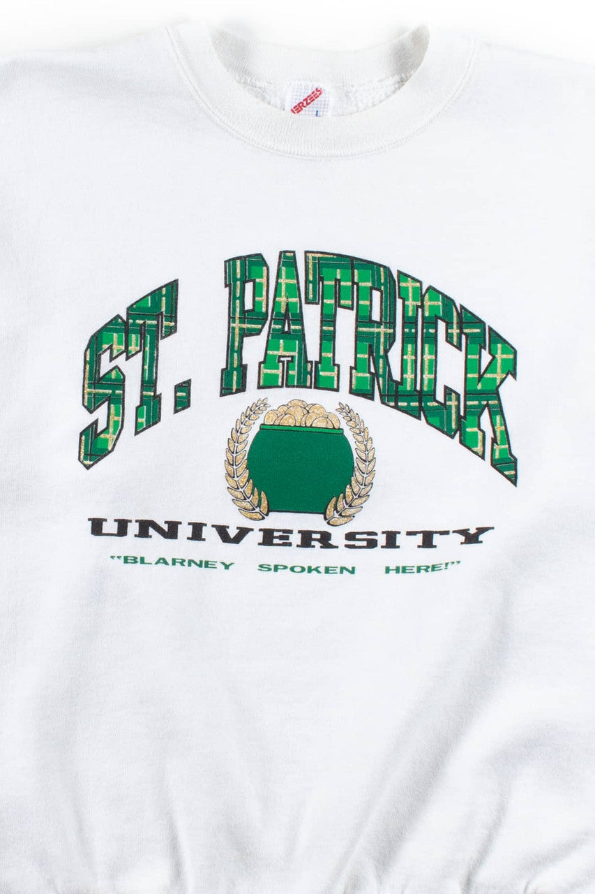 Vintage St. Patrick University Sweatshirt