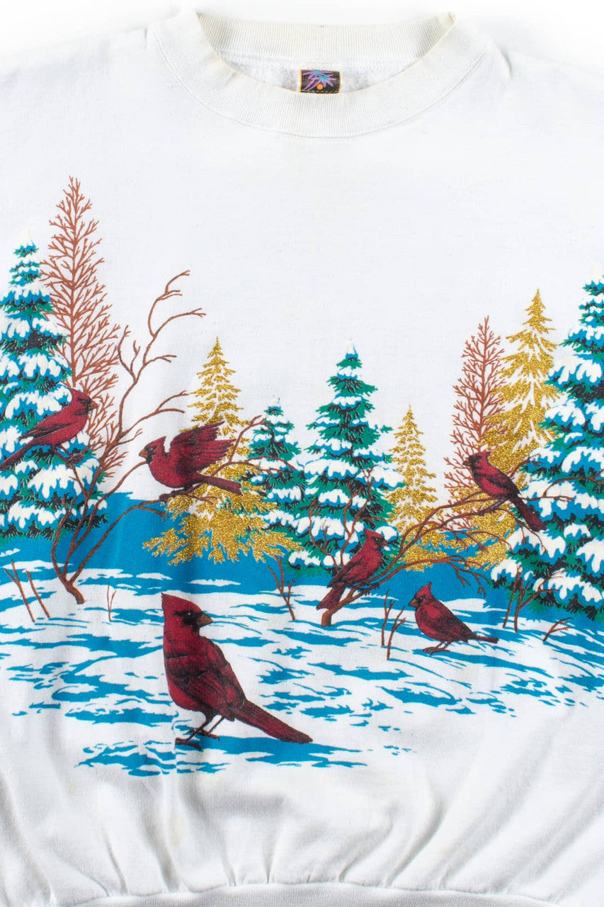 Vintage Cardinals In Winter Sweatshirt (1993)