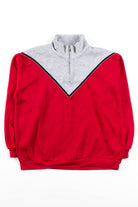 Vintage Two Tone Quarter Zip Sweatshirt
