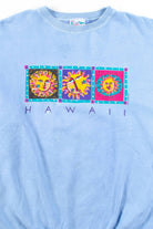 Vintage Hawaii Sun Faces Sweatshirt (1993)