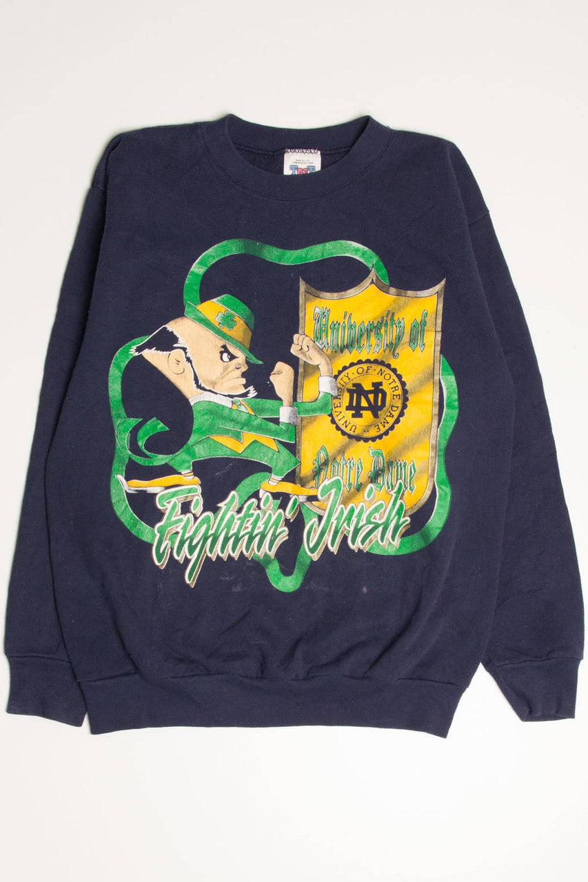 Vintage Notre Dame Fighting Irish Sweatshirt 1