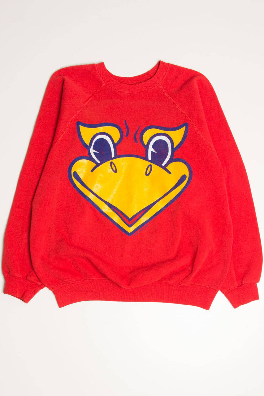 Beak Em' Hawks! Sweatshirt (1980s)