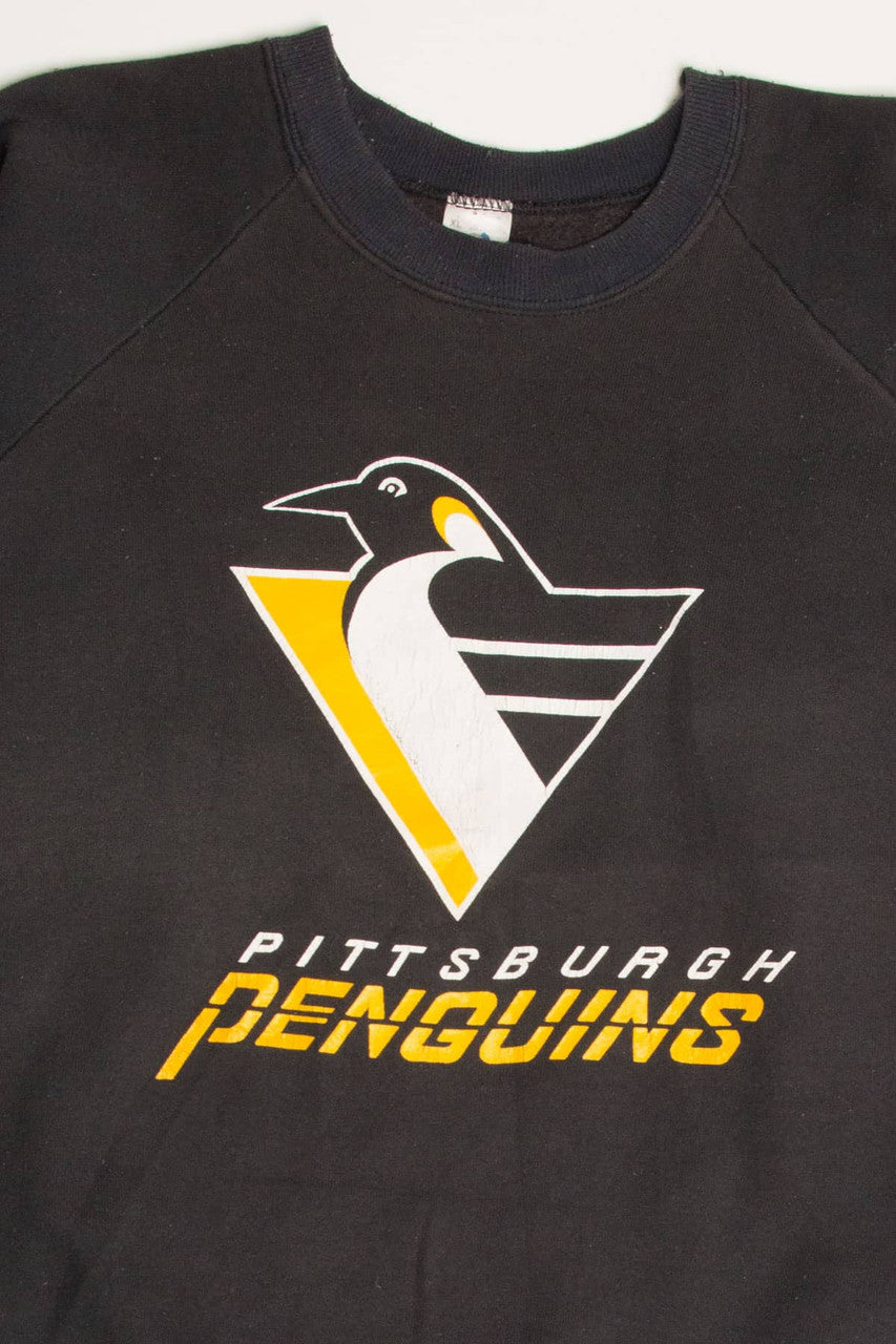 Faded Pittsburgh Penguins Sweatshirt