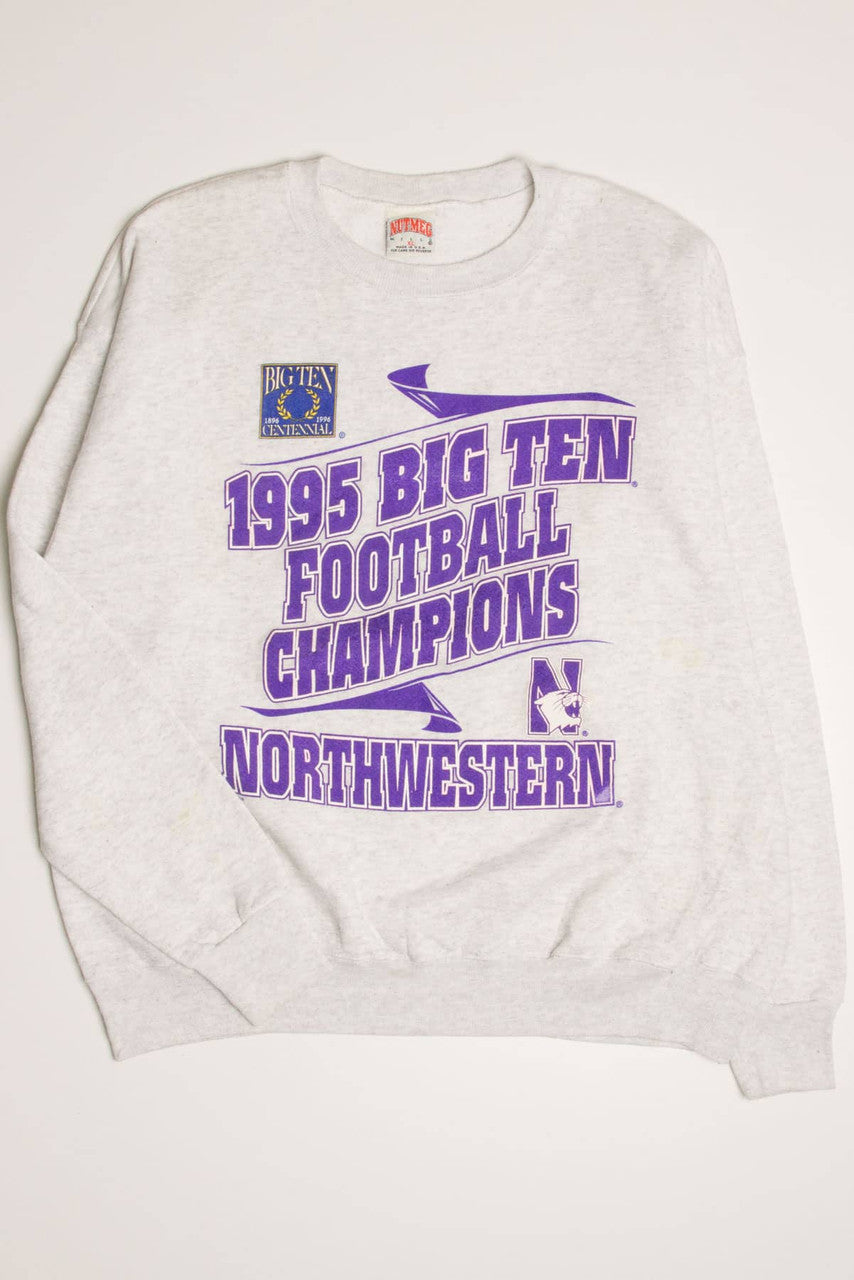 Northwestern Wildcats Big Ten Champions Sweatshirt (1996)