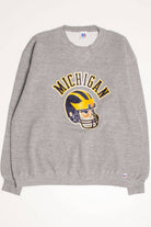 Vintage Michigan Velvet Detail Sweatshirt