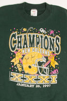 New Orleans Green Bay Packers Super Bowl Sweatshirt (1997)