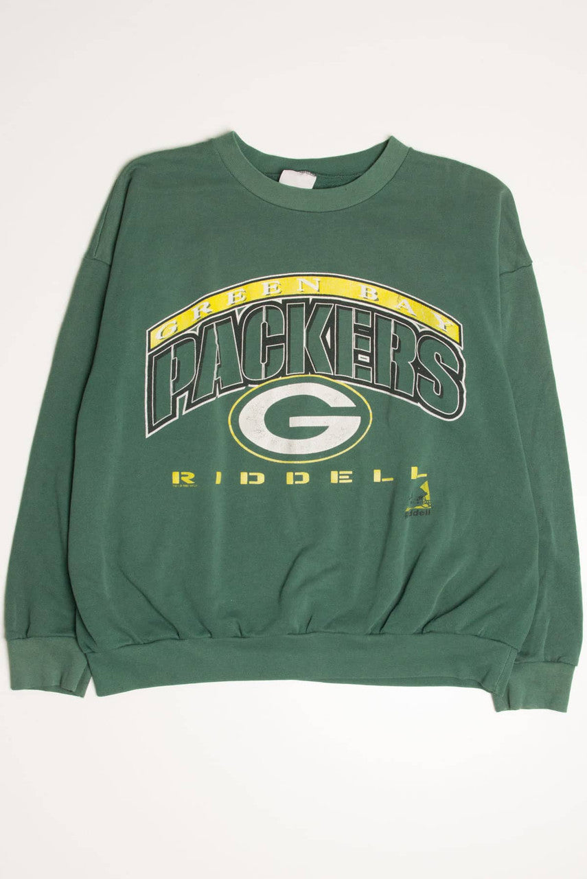 Vintage Riddell Green Bay Packers Sweatshirt (1997)