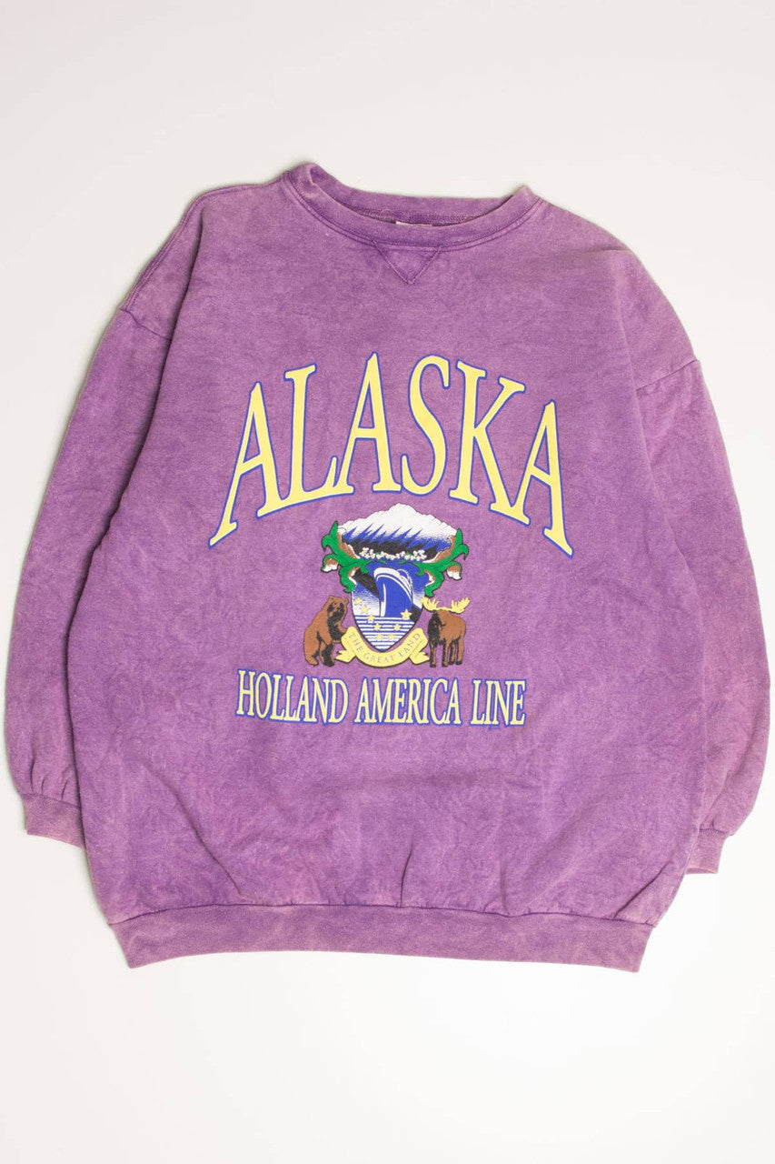 Alaska Cruise Stone Washed Sweatshirt