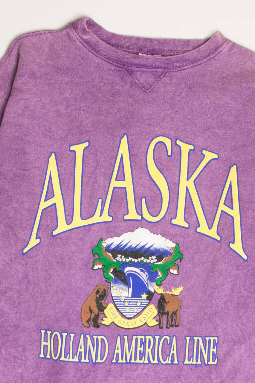 Alaska Cruise Stone Washed Sweatshirt