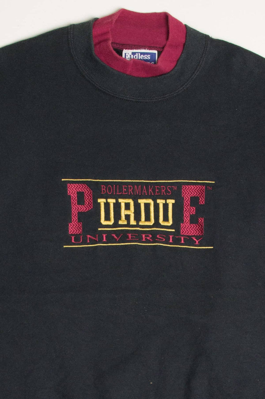 Embroidered Purdue Boilermakers Sweatshirt