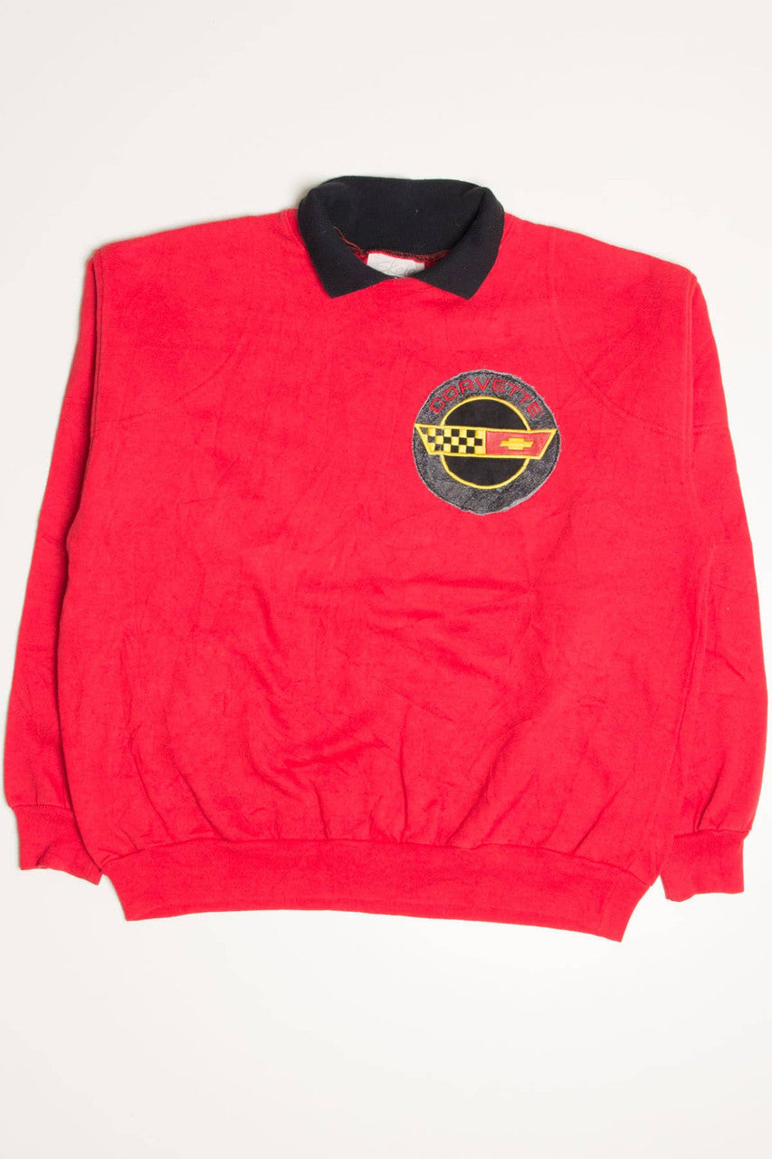 Vintage Corvette Patch Sweatshirt