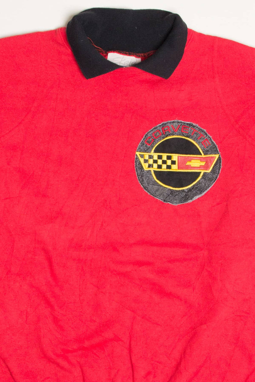 Vintage Corvette Patch Sweatshirt