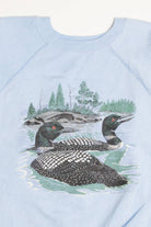 Vintage Light Blue Loons Sweatshirt