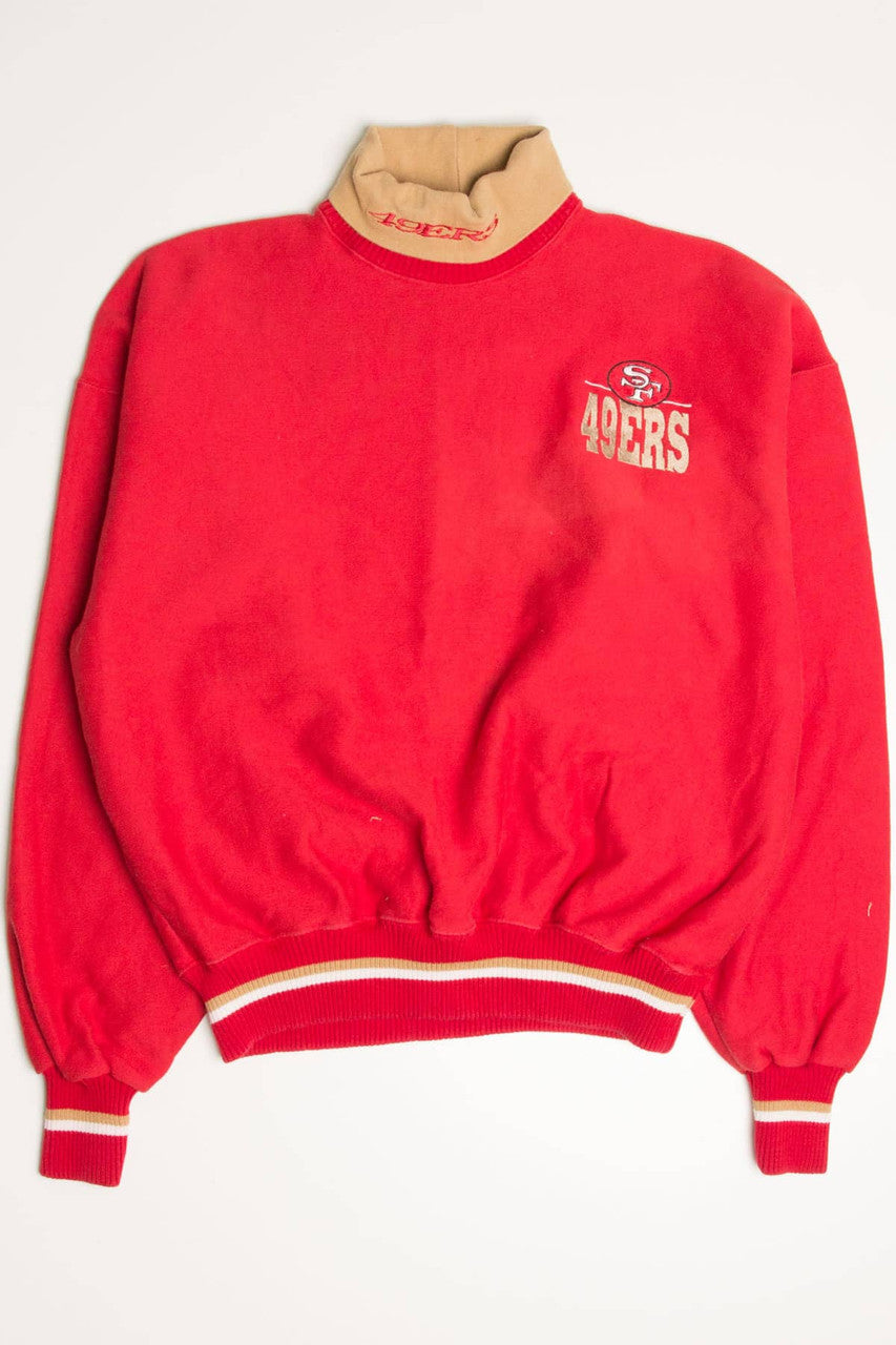 Vintage San Francisco 49ers Turtleneck Sweatshirt