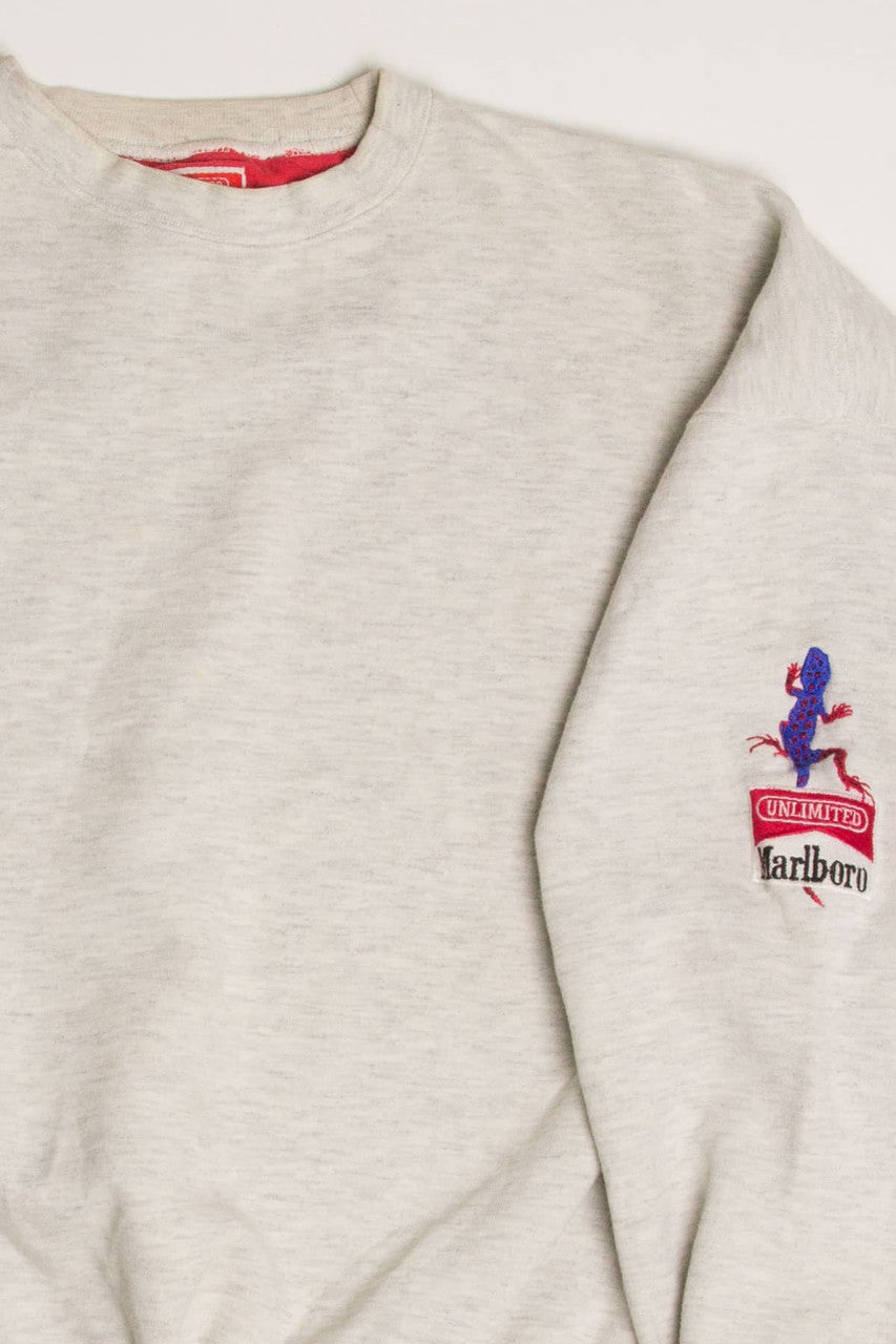 Vintage Marlboro Embroidered Lizard Sweatshirt