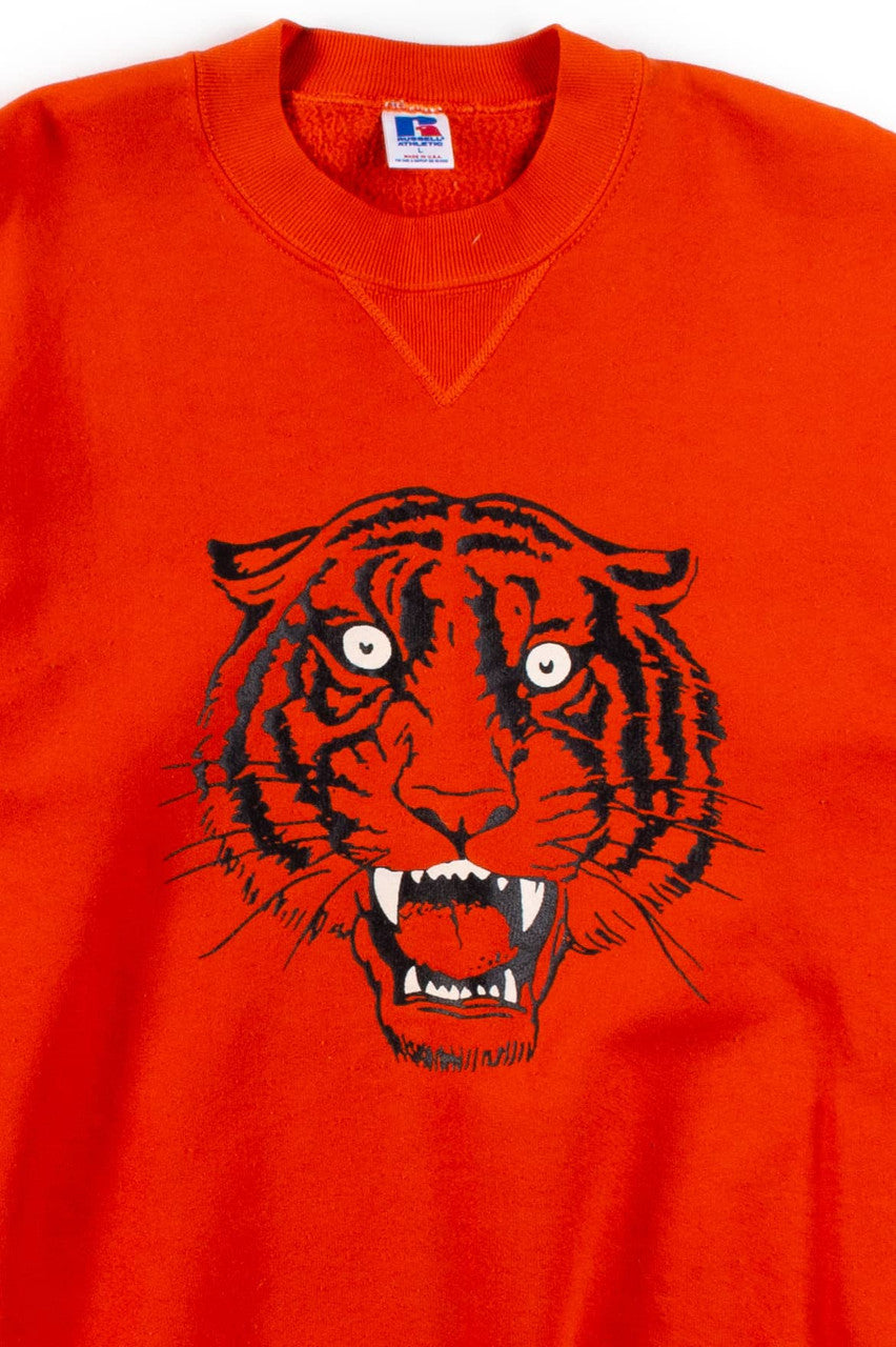 Vintage Detroit Tigers Roaring Tiger Sweatshirt