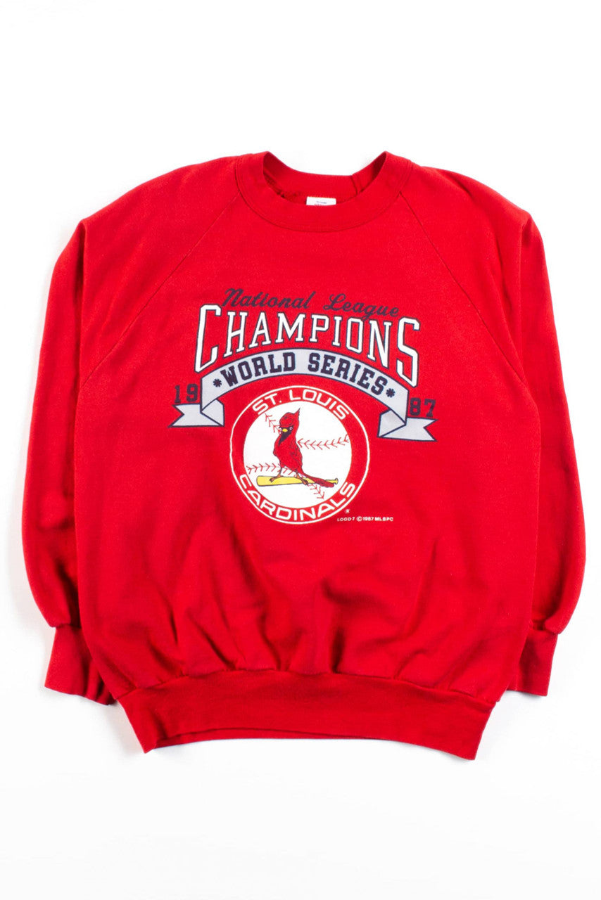 Vintage St. Louis Cardinals NL Champions Sweatshirt (1987)