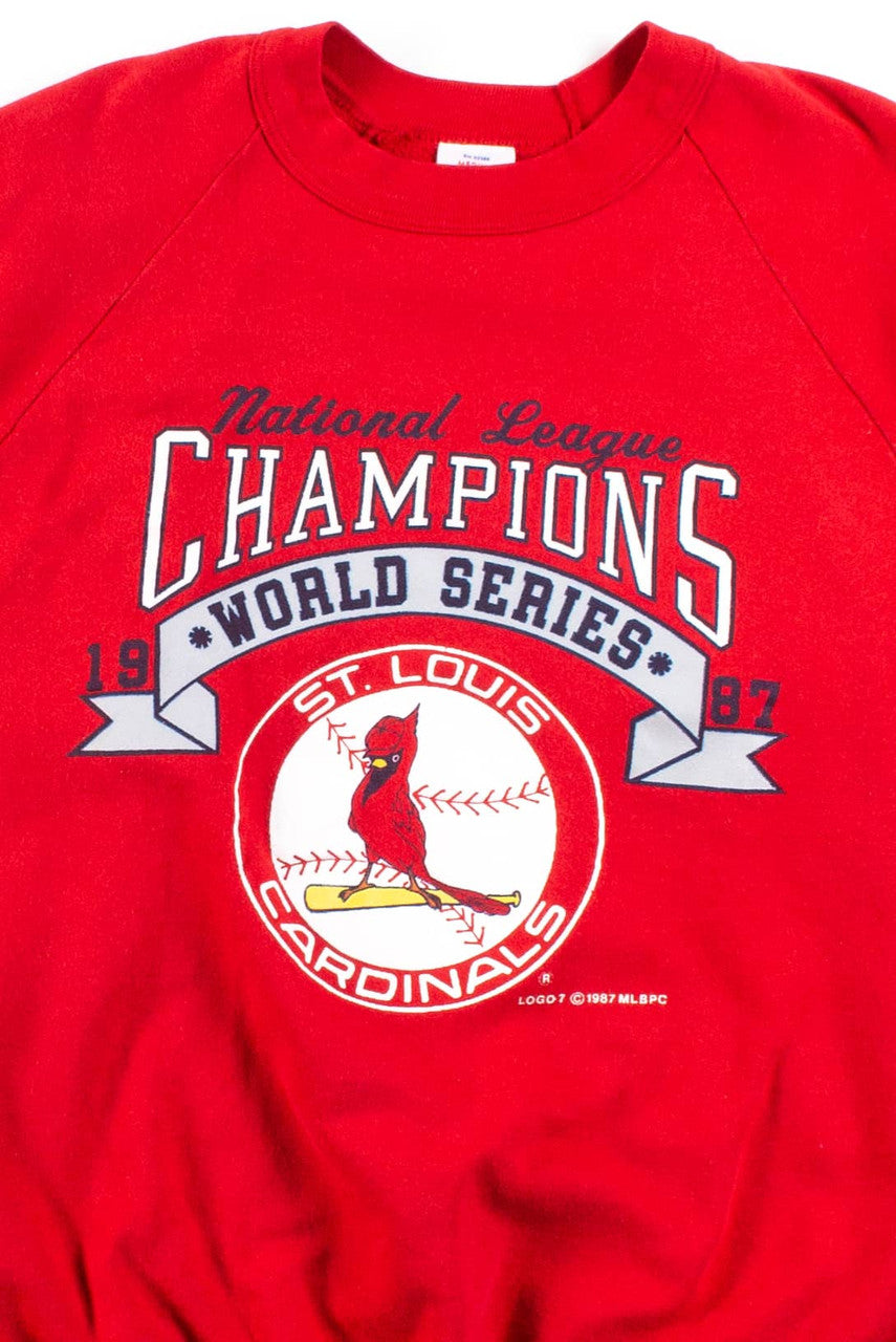 Vintage St. Louis Cardinals NL Champions Sweatshirt (1987)