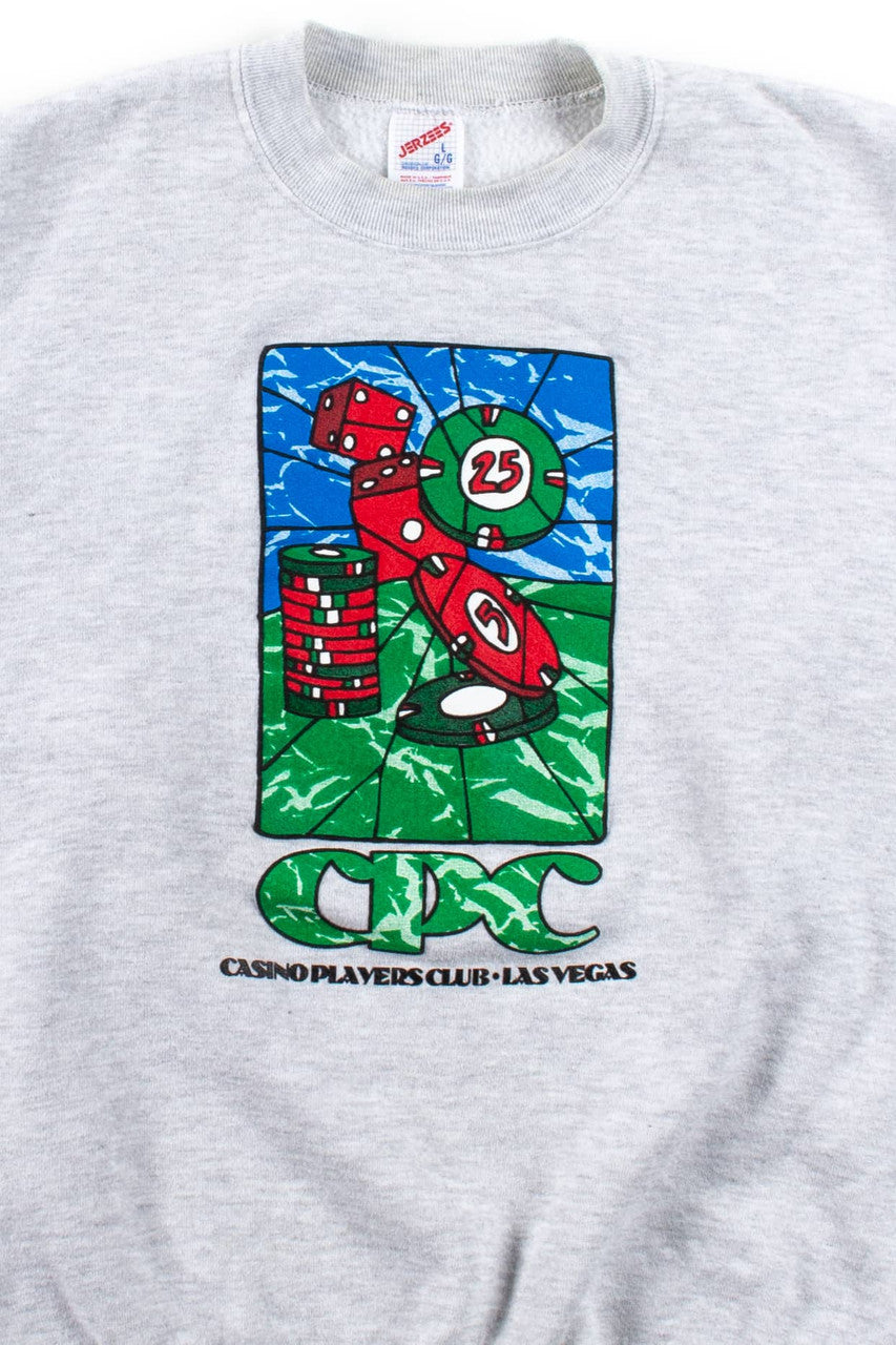 Vintage Casino Players Club Sweatshirt