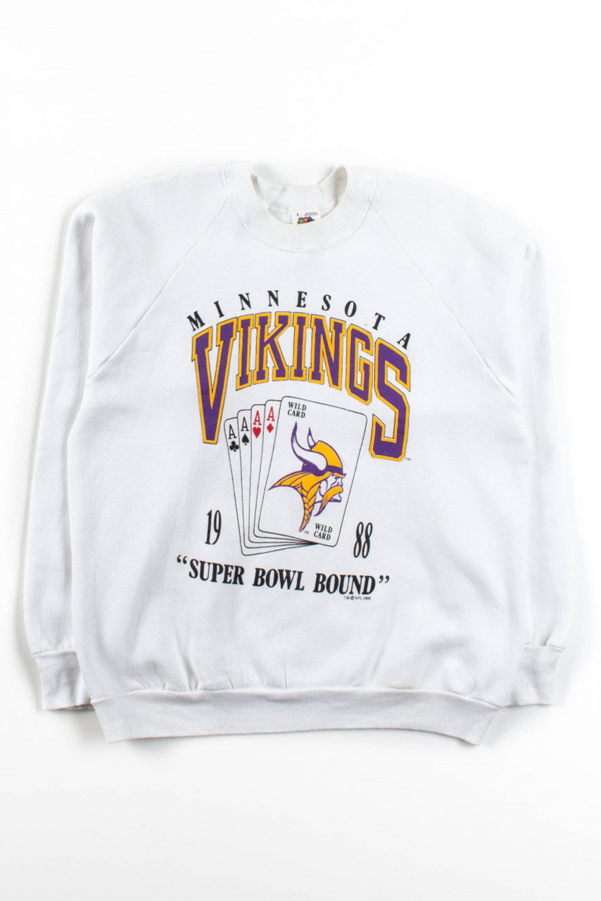 Vintage Vikings "Super Bowl Bound" Sweatshirt (1988)
