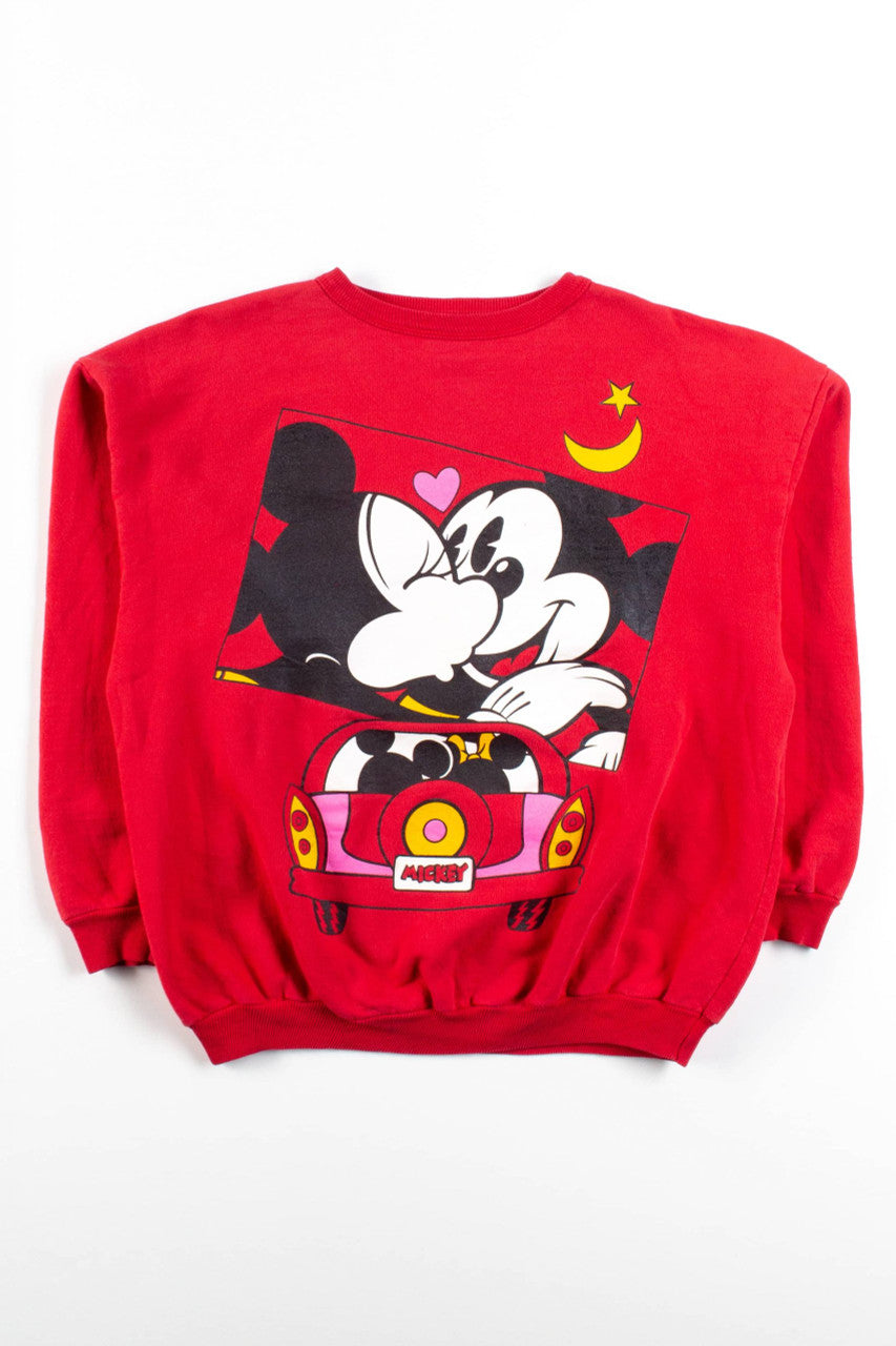 Vintage Mickey & Minnie Drive-In Sweatshirt