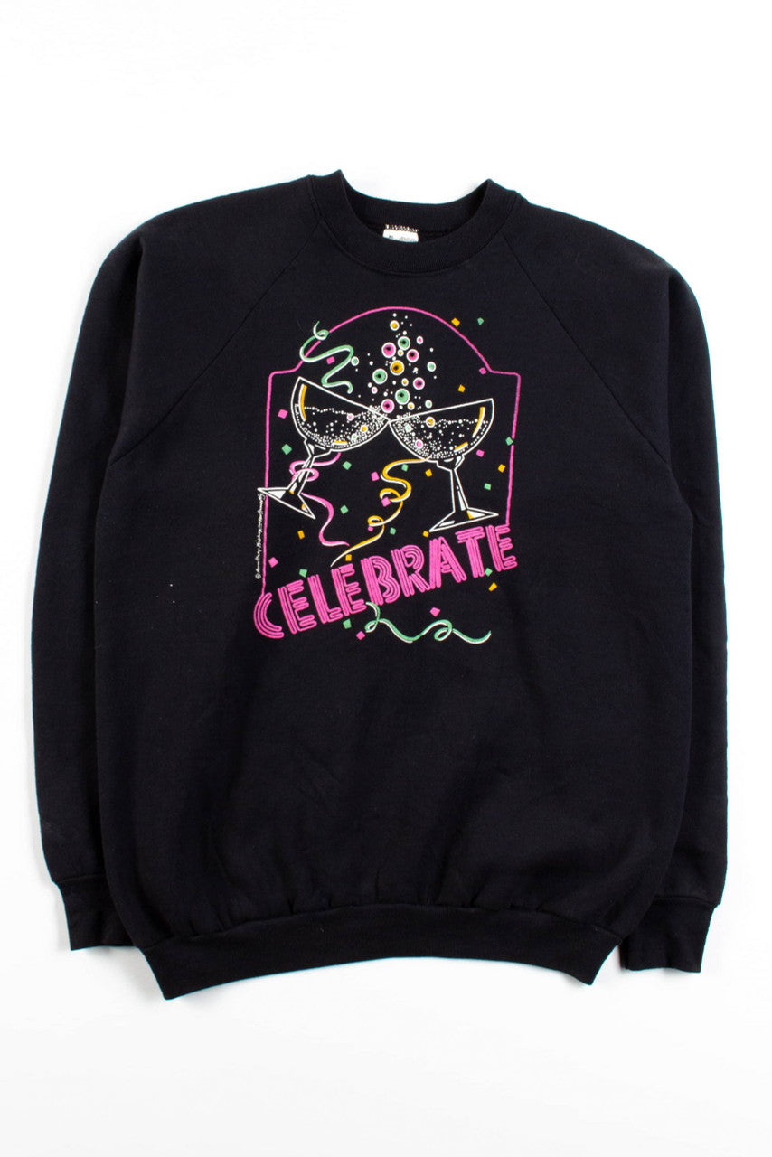 Vintage Celebrate Drinks Sweatshirt