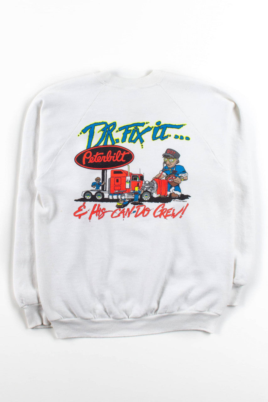 Vintage Peterbilt Dr. Fix It Sweatshirt