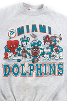 Vintage Miami Dolphins Looney Tunes Sweatshirt (1990s)