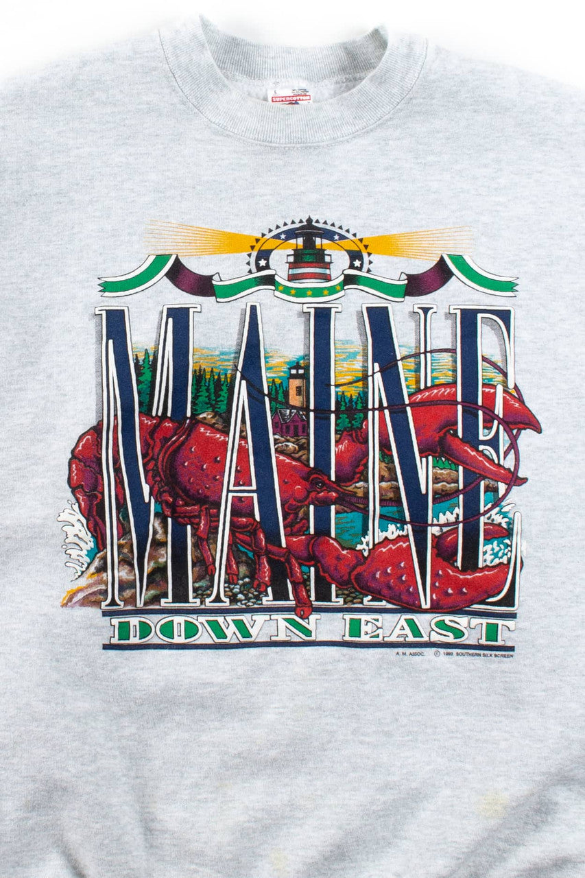 Vintage Maine Down East Sweatshirt (1992)