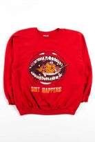 Vintage California Raisins Shit Happens Sweatshirt (1980s)