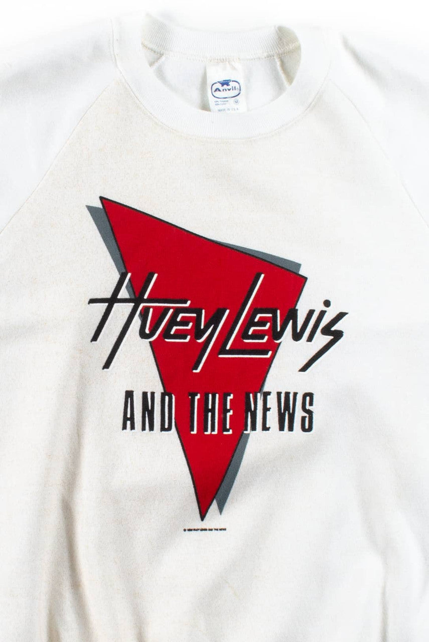 Vintage Huey Lewis And The News Sweatshirt (1980s)