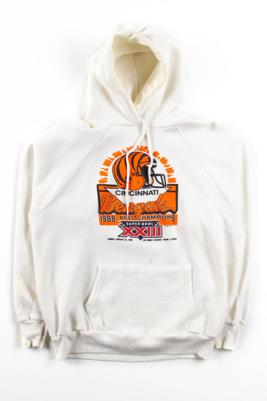 Vintage Cincinnati Bengals Super Bowl XXIII Hoodie (1988)