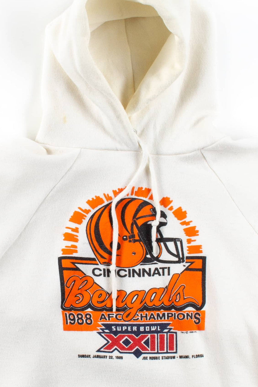Vintage Cincinnati Bengals Super Bowl XXIII Hoodie (1988)