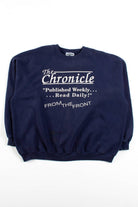 The Chronicle From The Front To The Back Vintage Sweatshirt