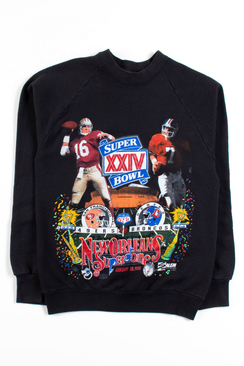 Vintage Super Bowl XXIV Sweatshirt (1990) 1